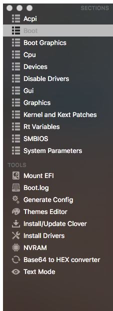 黑苹果跳过四叶草选择的界面直接进Mac系统