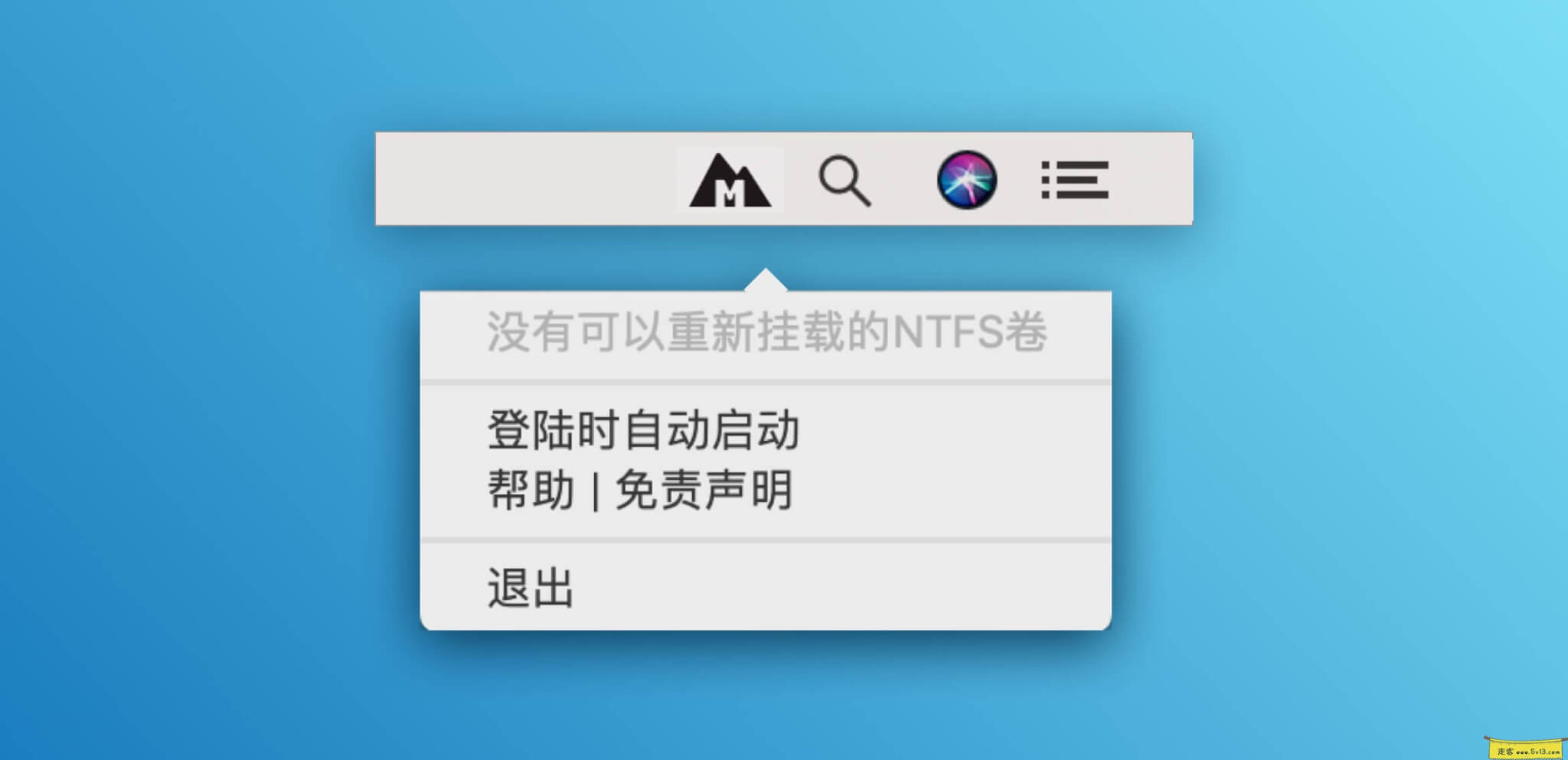 Mounty For NTFS:Mac NTFS格式硬盘读写工具