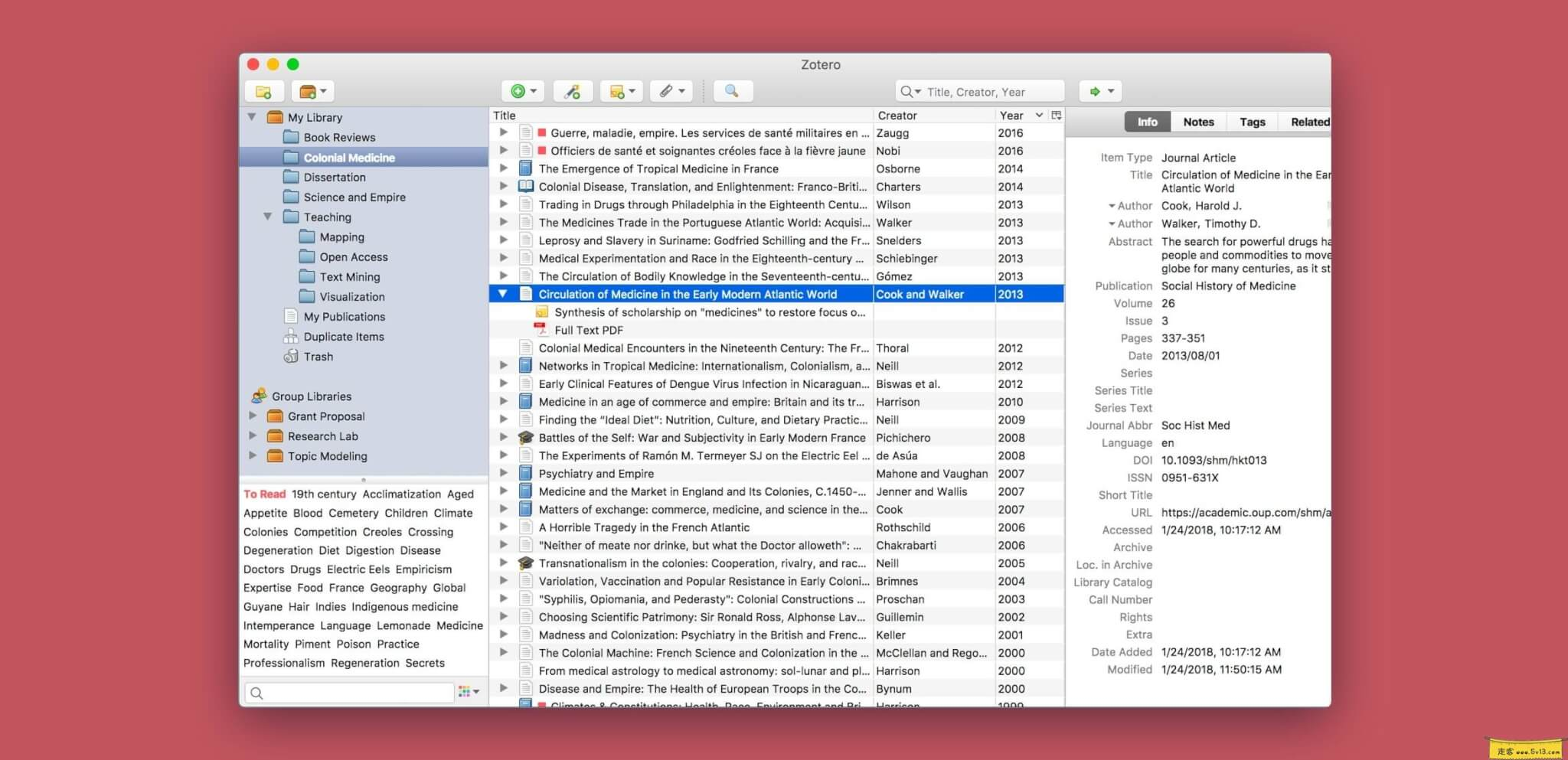 Zotero Mac版：Mac上优秀的文献管理软件