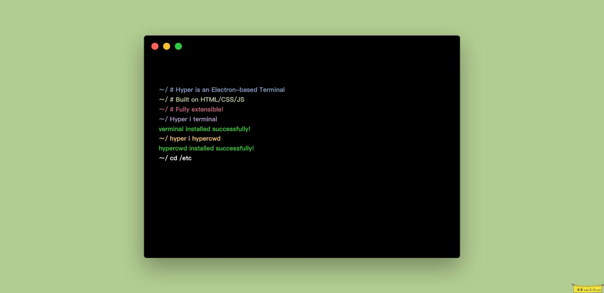 Hyper:高颜值终端