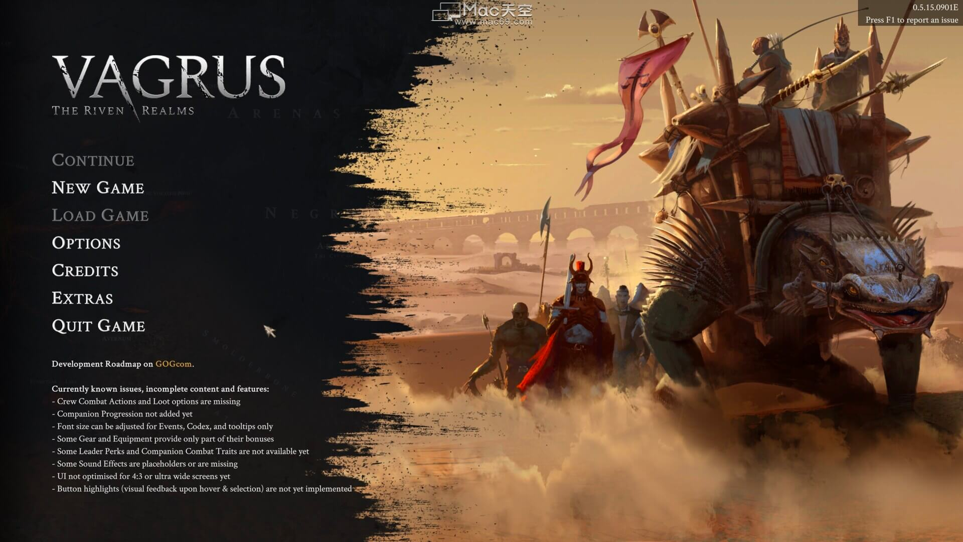 Vagrus – The Riven Realms Mac破解版