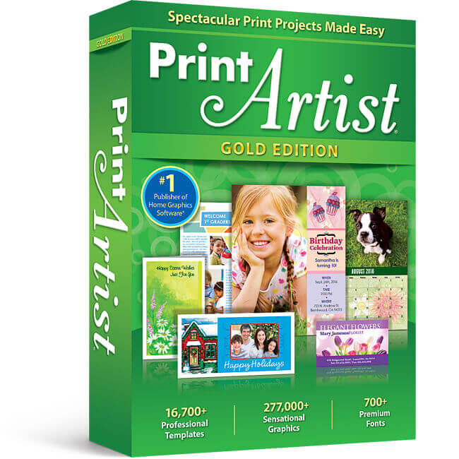 Print Artist Gold 创建精彩印刷项目 v25