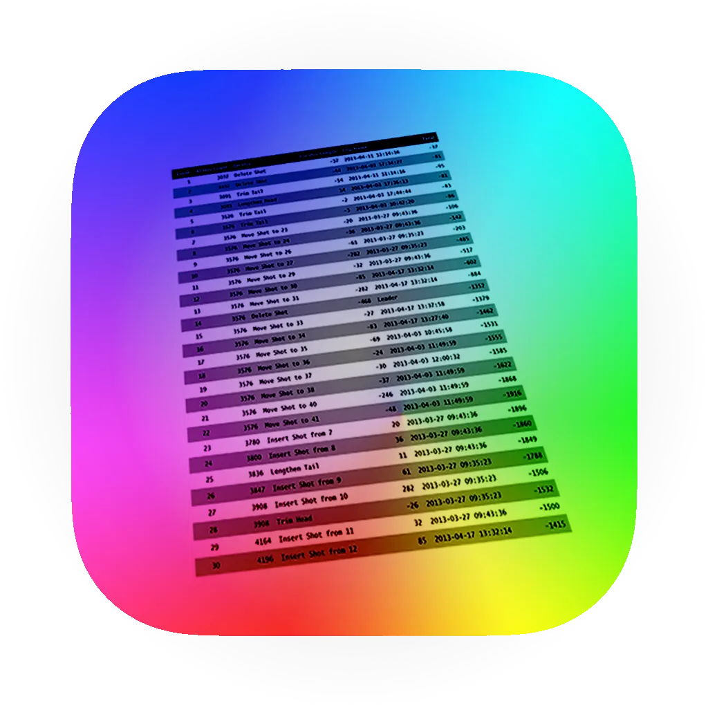 Change List X 1.2.26 破解版/ Final Cut Pro X项目差异对比工具