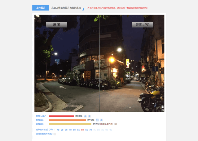 腾讯出品!方便好用的免费图片压缩工具「智图」(可导出WebP)